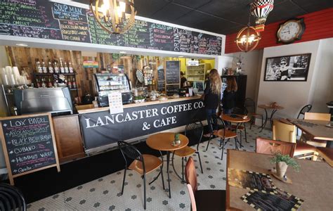 Lancaster coffee company - The Best 10 Coffee & Tea near Lancaster, NY 14086. 1. Lancaster Coffee Company & Cafe. “Good coffee from espresso based drinks to drip, delicious food menu, and always-excellent service.” more. 2. Pallet Cafe. “This place was great, small and quaint with a nice amount of seating and that cozy coffee shop feel.” more. 3.